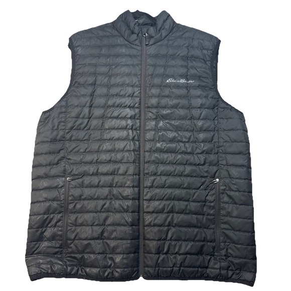 Eddie Bauer Other - Eddie Bauer Down Vest Mens Tall Extra Large Black EB650 Insulated Puffer Light